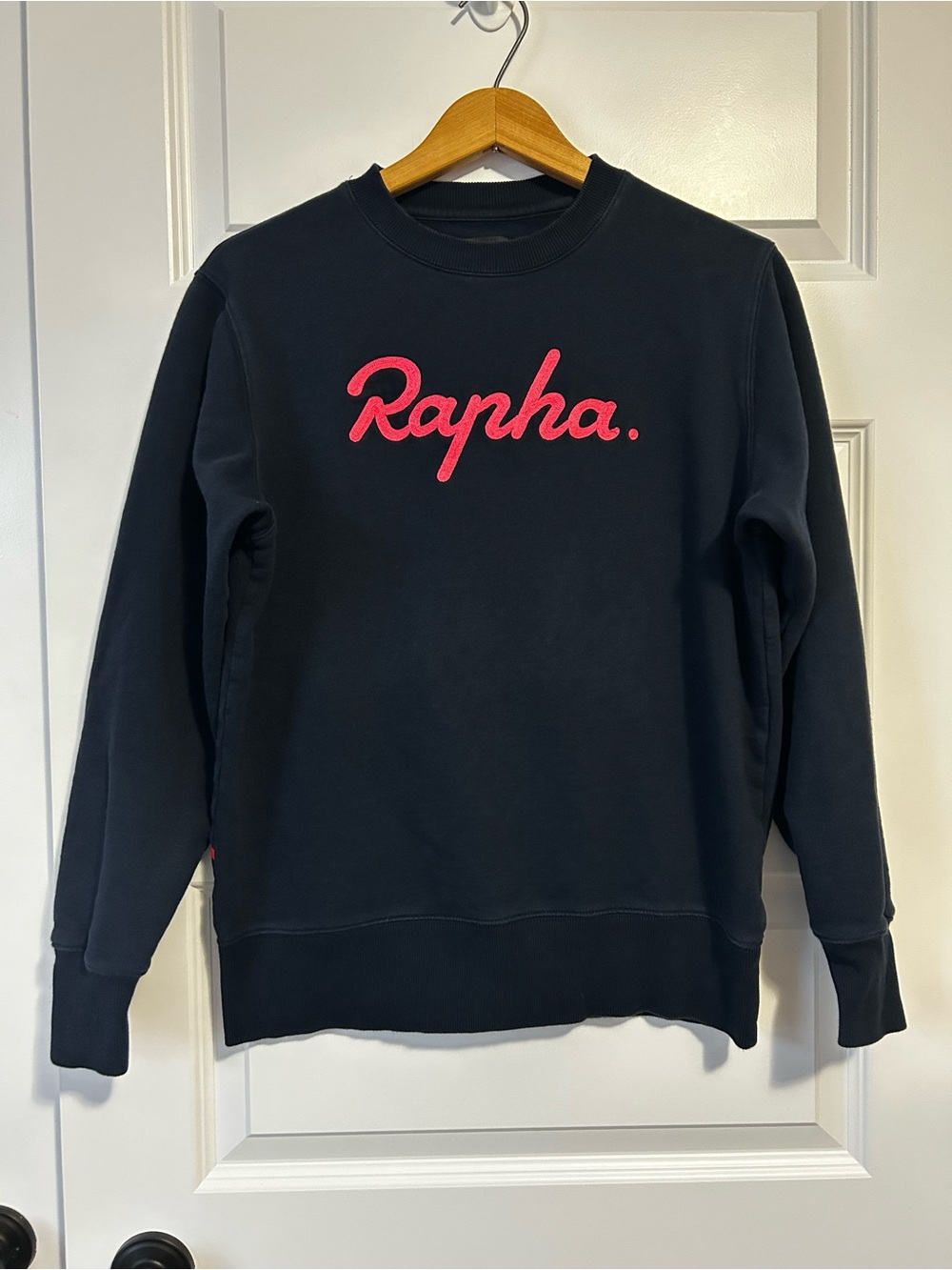 Rapha Blue Crewneck Sweatshirt Medium Cycling